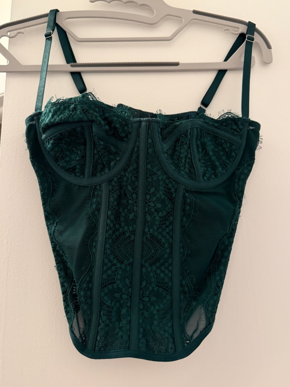 Forest Green Corset Top